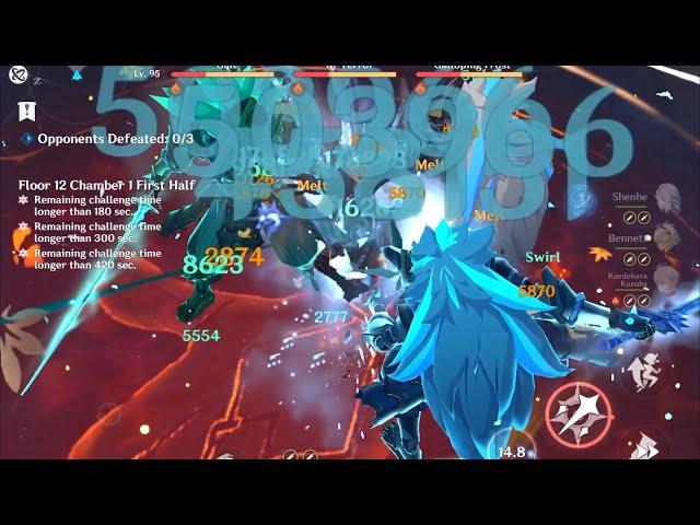 Wrio clears Triple Kenki in 4s [4.6 Abyss]