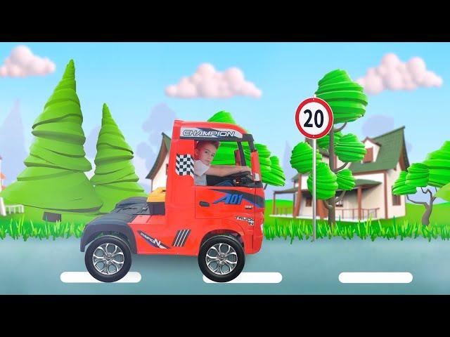 Cars adventures and more funny stories for kids