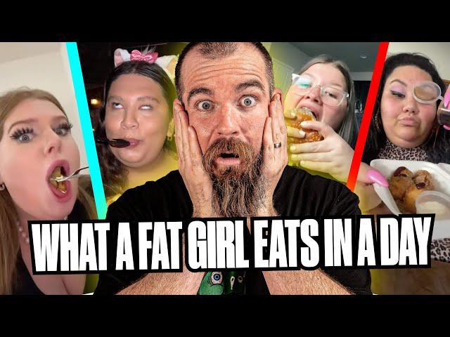 What A FAT GIRL Eats In A Day! (10,000 CALORIES!!)