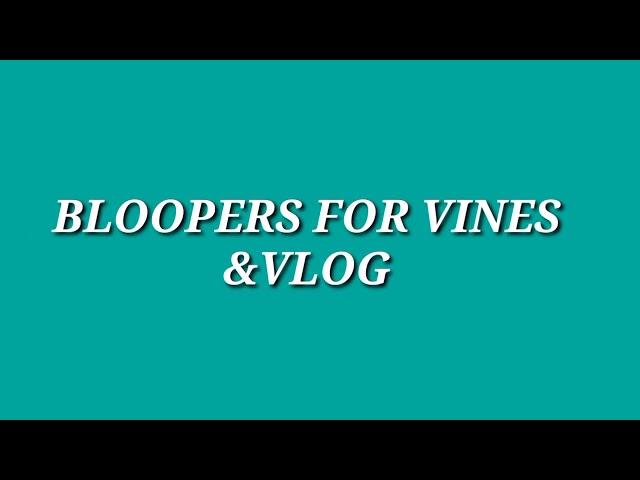 part 1 BLOOPERS SOUND EFFECT  FOR VINES &VLOG