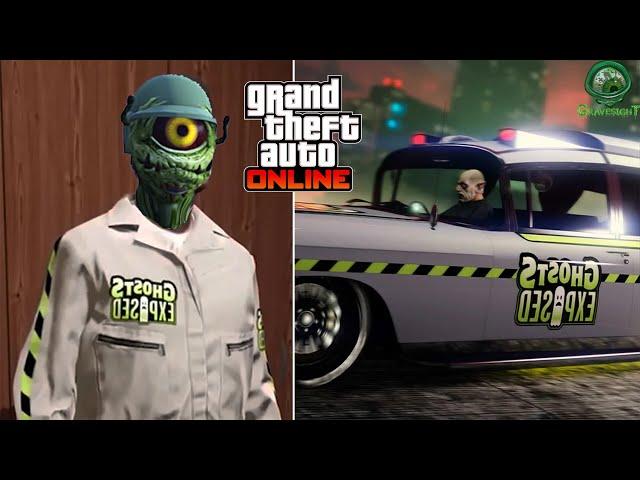 Ghost Exposed Event - Unlock Ghostbuster Outfit & Ecto-1 Livery in GTA Online!