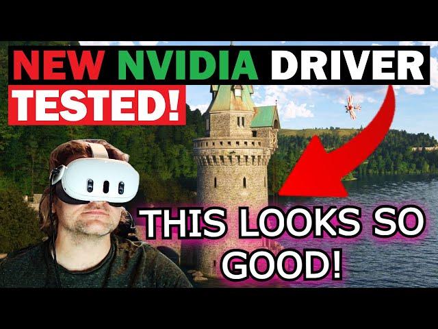 THIS IS IMPRESSIVE! NEW Nvidia Driver 560.81 TESTED | MSFS QUEST 3, Pimax Crystal Light & Varjo XR-4