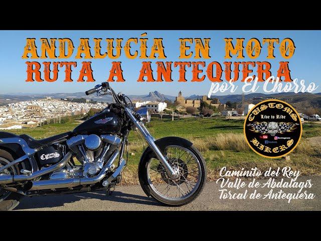 DESCUBRIR ANDALUCÍA EN MOTO: RUTA A ANTEQUERA POR EL CHORRO (MÁLAGA) *CAMINITO DEL REY Y EL TORCAL