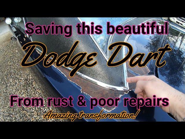 Beautiful Dodge Dart rust repair revival