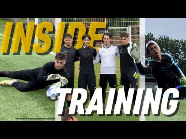 16Y GK Bobby - Inside Training w. Pro Goalkeeper Coach I Pro Goalie & Gino_GK Powered by #uhlsquad