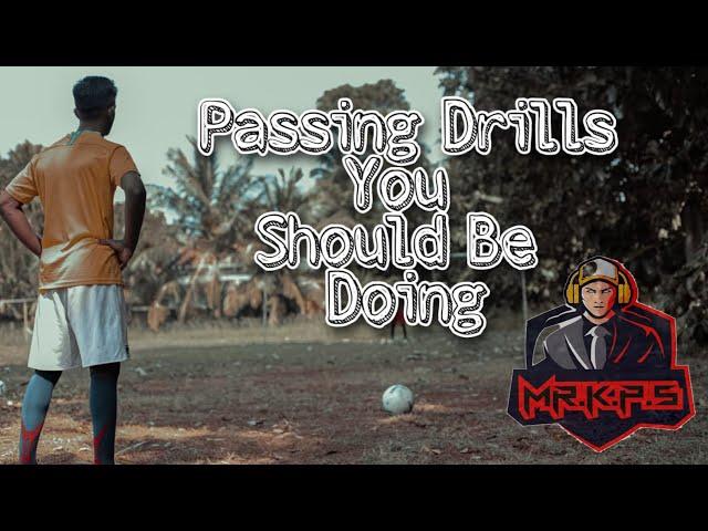 passing drills for soccer(Football) players / MR.K.P.S  (සිංහලෙන් sinhala) #football #soccer