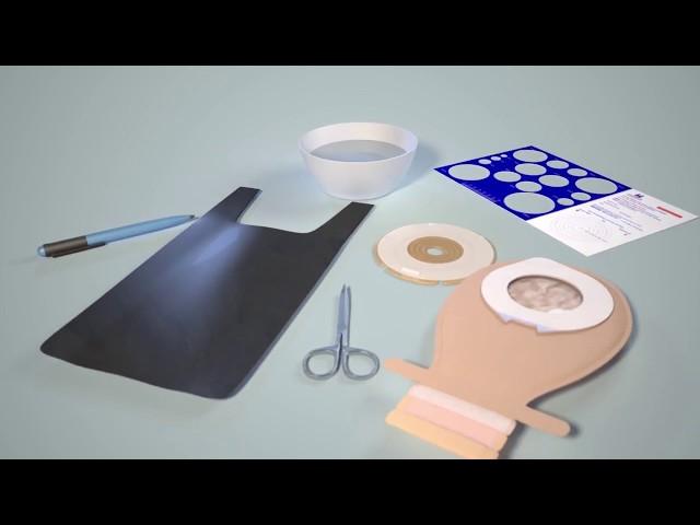 Preparing a Two-Piece Stoma Bag | Salts Healthcare