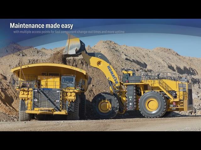 Enhance your loading efficiency with Komatsu's WE hybrid wheel loader family