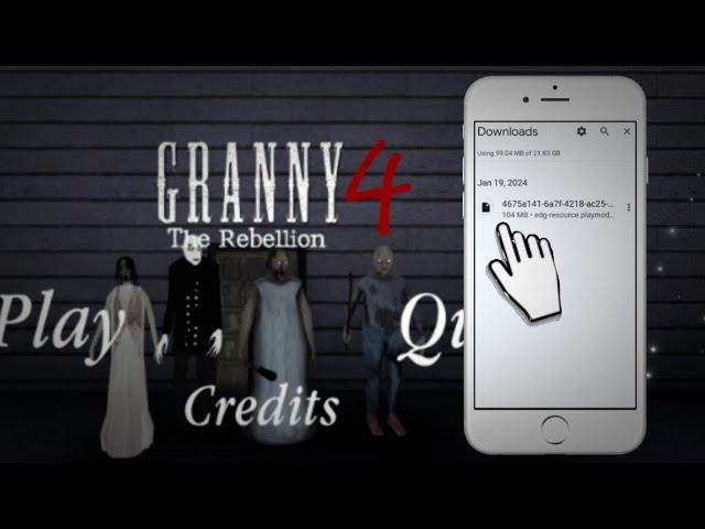 How to download || Granny 4 the rebellion game