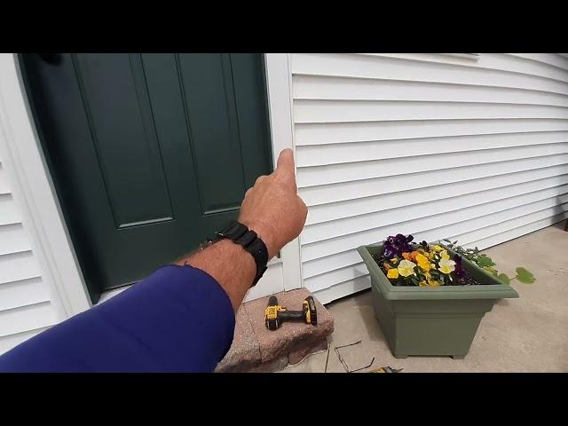 leak proofing an exterior prehung door