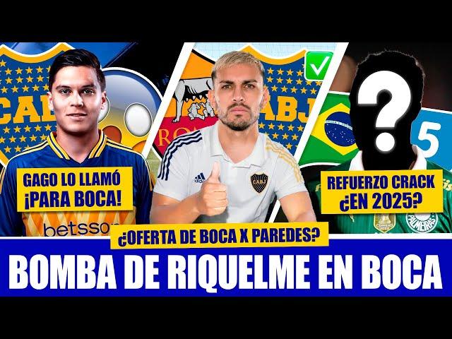 BOMBA! PAREDES A BOCA EN ENERO! ► FUERTE DECISION de AFA contra BOCA ► 2 SORPRESAS de GAGO en el 11