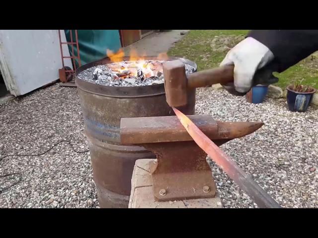 How To Make A Cheap Oil Drum Forge