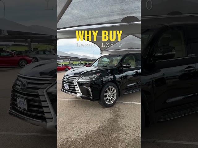 3 Reasons to BUY the Lexus LX570 over the LX600 #shorts