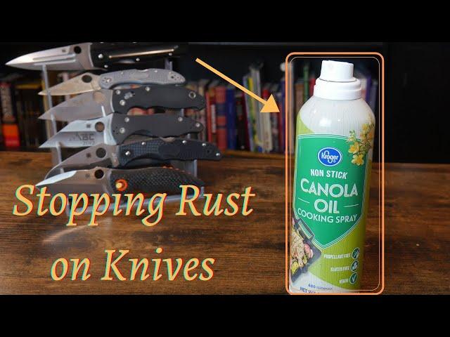 How To Protect a Knife From Rust