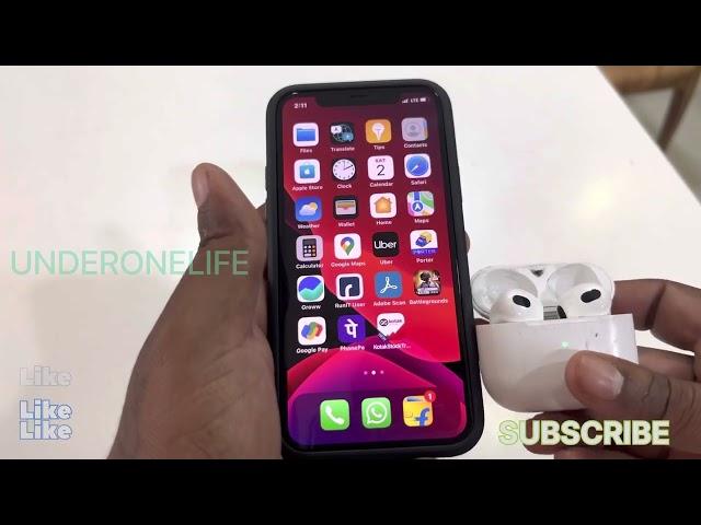 Drop test and durability test AirPod-3 #apple #airpods #airpods3rdgeneration #applecare ￼