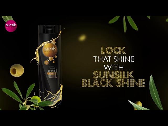 Get shiny hair all day long with Sunsilk Black Shine!