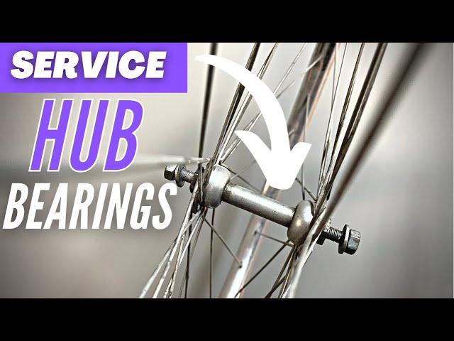 How to Vintage Bike HUB Service ? | Wheel Bearings Replace