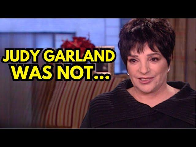 After Judy Garland Death, Liza Minnelli Finally Confirms The Rumors