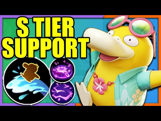 SURF PSYDUCK is one of the BEST POKEMON with PSYCHIC or DISABLE | Pokemon Unite