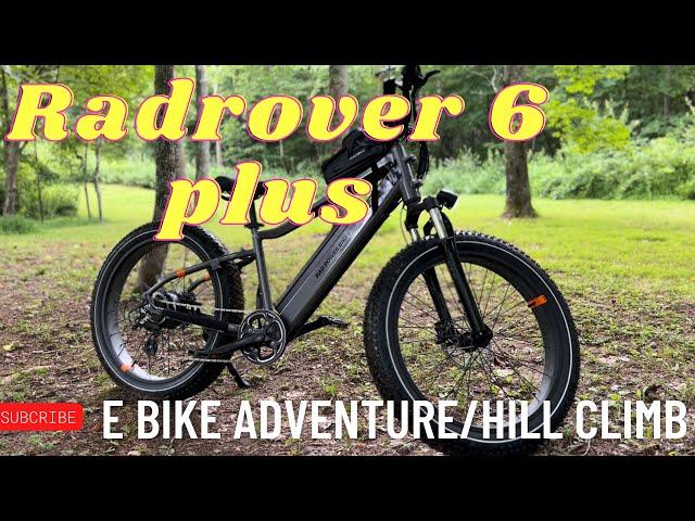 E Bike adventure and hill climb. Rad vs Aventon.