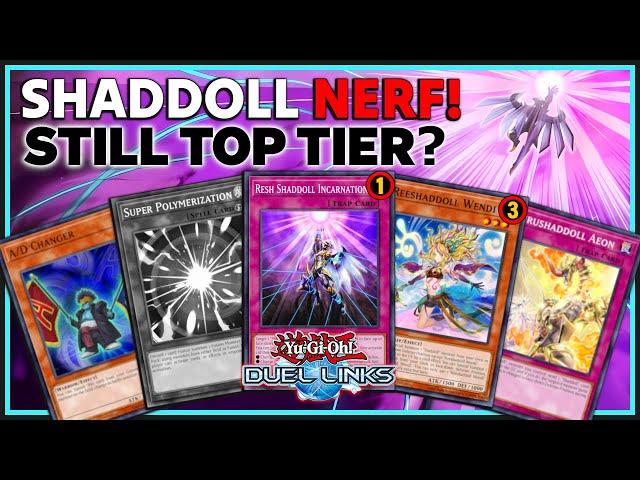 SHADDOLL GOT HIT! RESH INCARNATION TO LIMIT 1! Post Ban Decklist & Gameplay [Duel Links Replay]