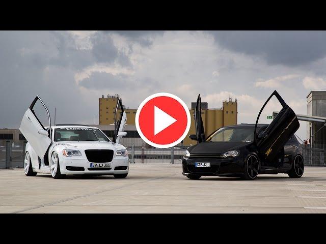 Chrysler 300c meets Golf VI (blechfilm.de Gewinnspiel-Video)