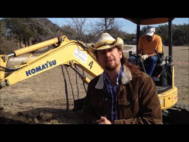 Permaculture Tips - Earthworks: How to Build Swale Using 3 Ton Excavator