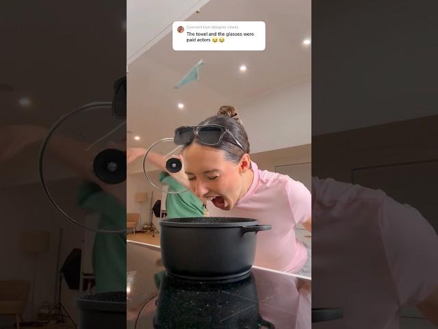 Cooking with your gf be like...