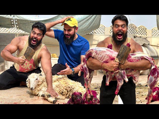 ALHAMDULLILAH 3 DUMBY ZIBAH KRDIYE  | YOUTUBE KA QASAI IS BACK! | MUSTAFA HANIF | SYED FAHAD