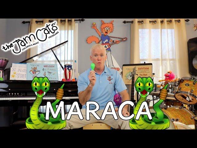 Preschool Music Class - Maraca - Music Instruments #26 | The Jam Cats Music | Kids Songs