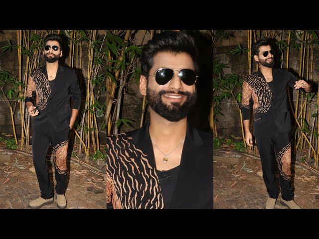 Harsh Gujral Looking Handsome Came At Playground Season 4 in Mumbai