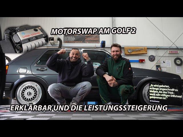 Motorswap am Golf 2! Erklärbär und die Leistungssteigerung, wie legalisieren?