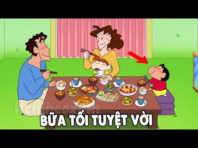 Bữa Tối Tuyệt Vời | Shin Cậu Bé Bút Chì Những Tập Mới Hay Nhất Phần 964 | #CHIHEOXINH