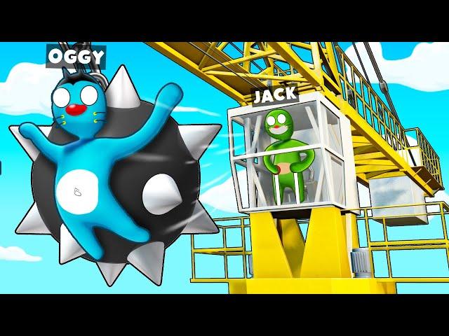 Jack Trolling Oggy Badly In Gang Beast!