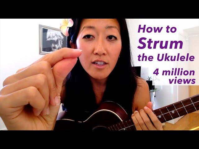 How To Strum the Ukulele // Beginner Uke Tutorial