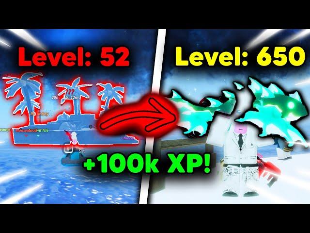 How To LEVEL UP FAST In Roblox Fisch! (100+ Levels EASY!)