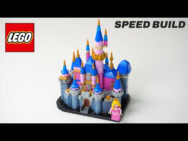 LEGO Mini Disney Sleeping Beauty Castle 40720 Speed Build