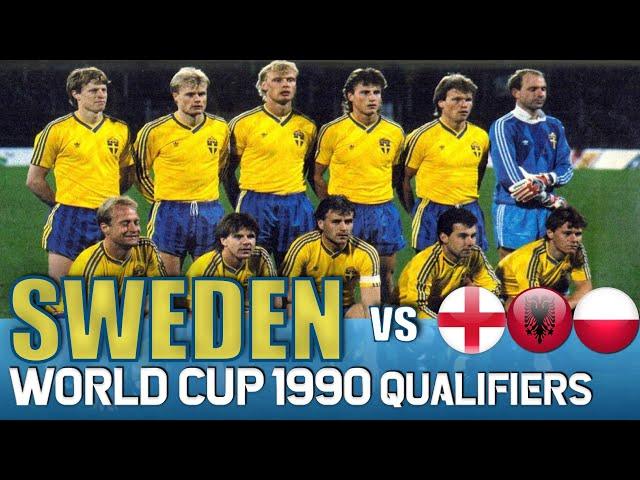 Sweden World Cup 1990 Qualification All Matches Highlights | Road to Italy