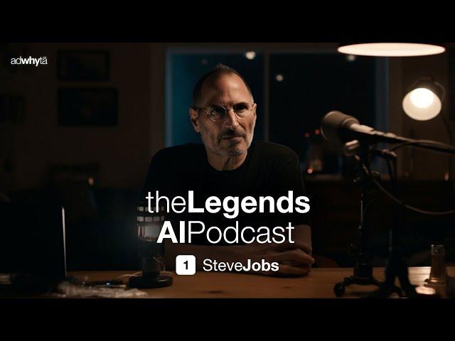 Episode 1: Exploring the Power of Generative AI with Steve Jobs | The Legends AI Podcast