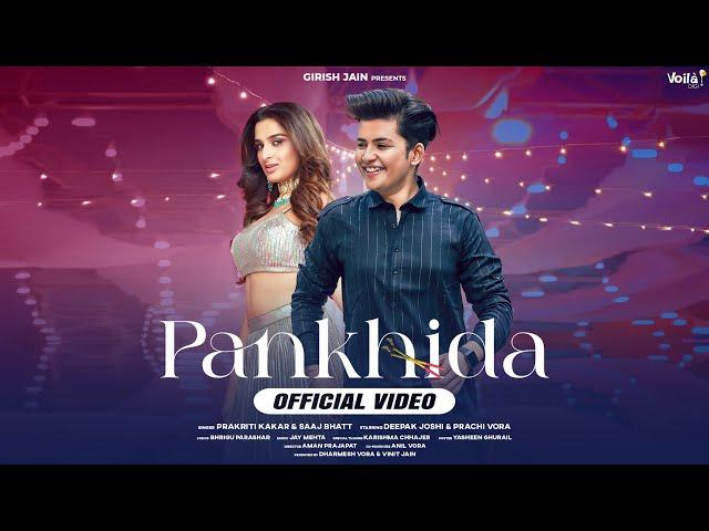 PANKHIDA: Official Video | Saaj Bhatt, Prakriti Kakar | Deepak Joshi, Prachi Vora, Jay Mehta | Garba