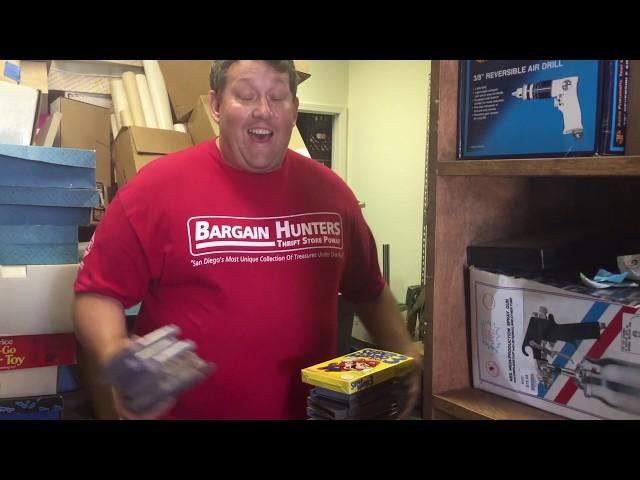 May 27 2017 a few new Video Games at Bargain Hunters thrift Store Storagewars