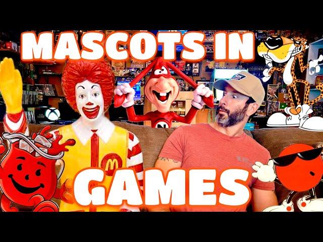 Retro Gaming With Mascots In Games