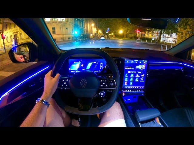 New RENAULT RAFALE 2025 - NIGHT POV test drive (PURE DRIVING) FULL HYBRID