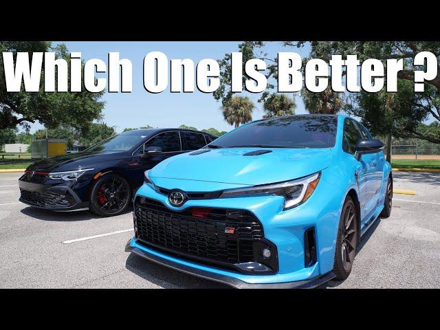 Which One Would You Rather Own 2024 GR Corolla Circuit Vs 2024 VW GTI 380 ?