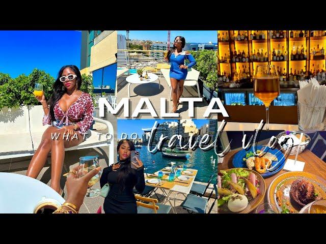 MALTA TRAVEL VLOG  Where To Stay, Restaurants, Nightlife | Paceville, Mdina, Valletta | MELANIQUE