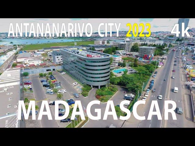 Antananarivo City , Madagascar 4K By Drone 2023