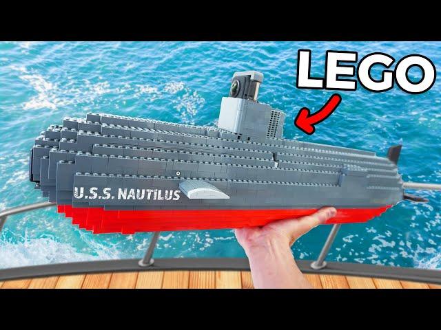 I Built a LEGO Submarine!