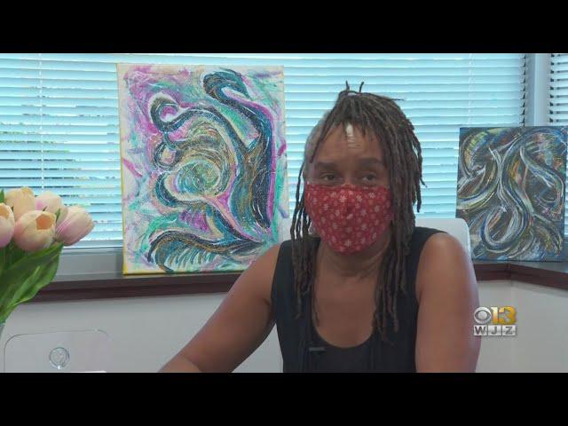 St. Agnes Hospital uses breast cancer survivor's artwork to inspire patients