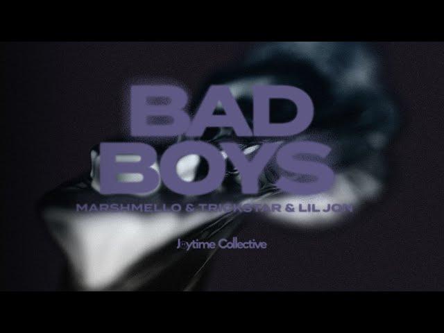 Marshmello, TRICKSTAR, Lil Jon - Bad Boys (Official Visualizer)