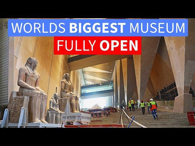 Inside the $1BN Grand Egyptian Museum Megaproject: The World’s Largest Museum Revealed!